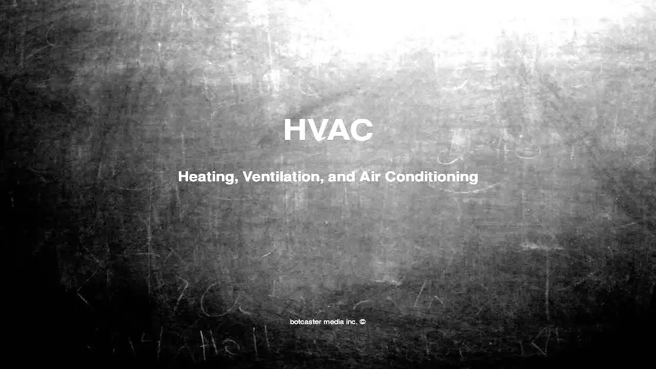 HVAC meaning