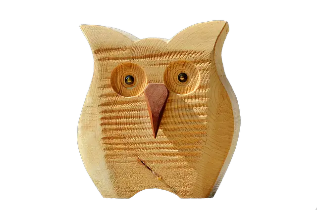 owl wood sculpture