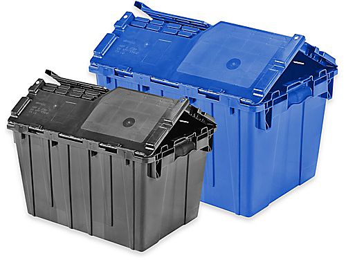 plastic bins